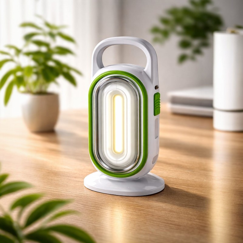 Charger Light Rechargeable Round Tube Emergency Led Light Desk Lamp Tube Light